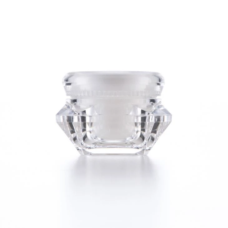 Diamond Cosmetic Jar
